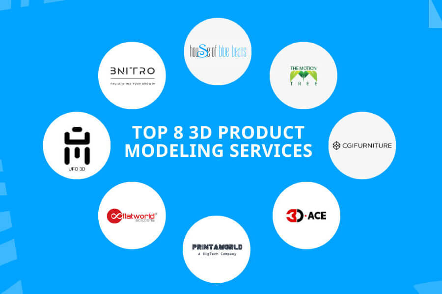 Top 8 3D Product Modeling Services For Marketers And Online Sellers