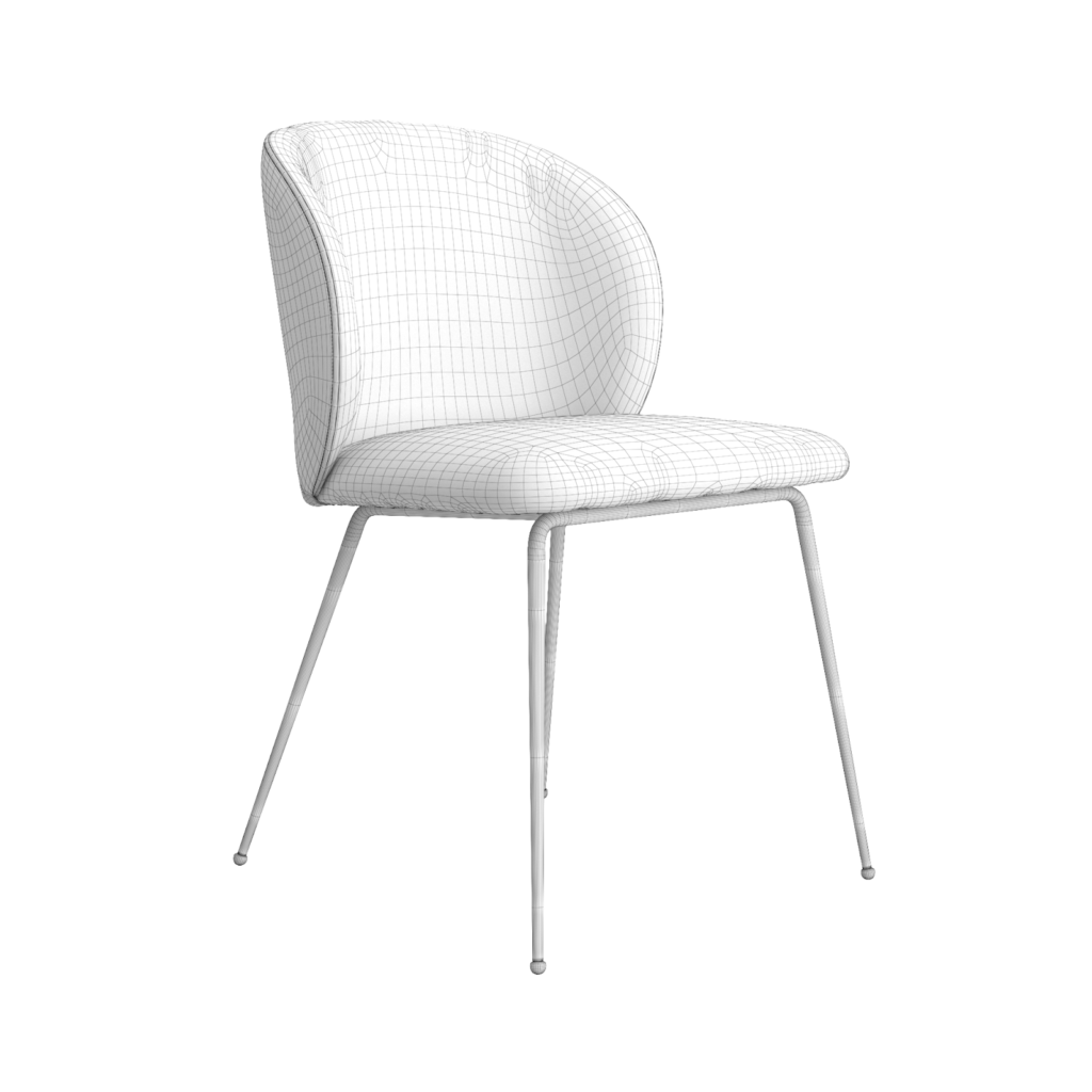 3d model of a chair